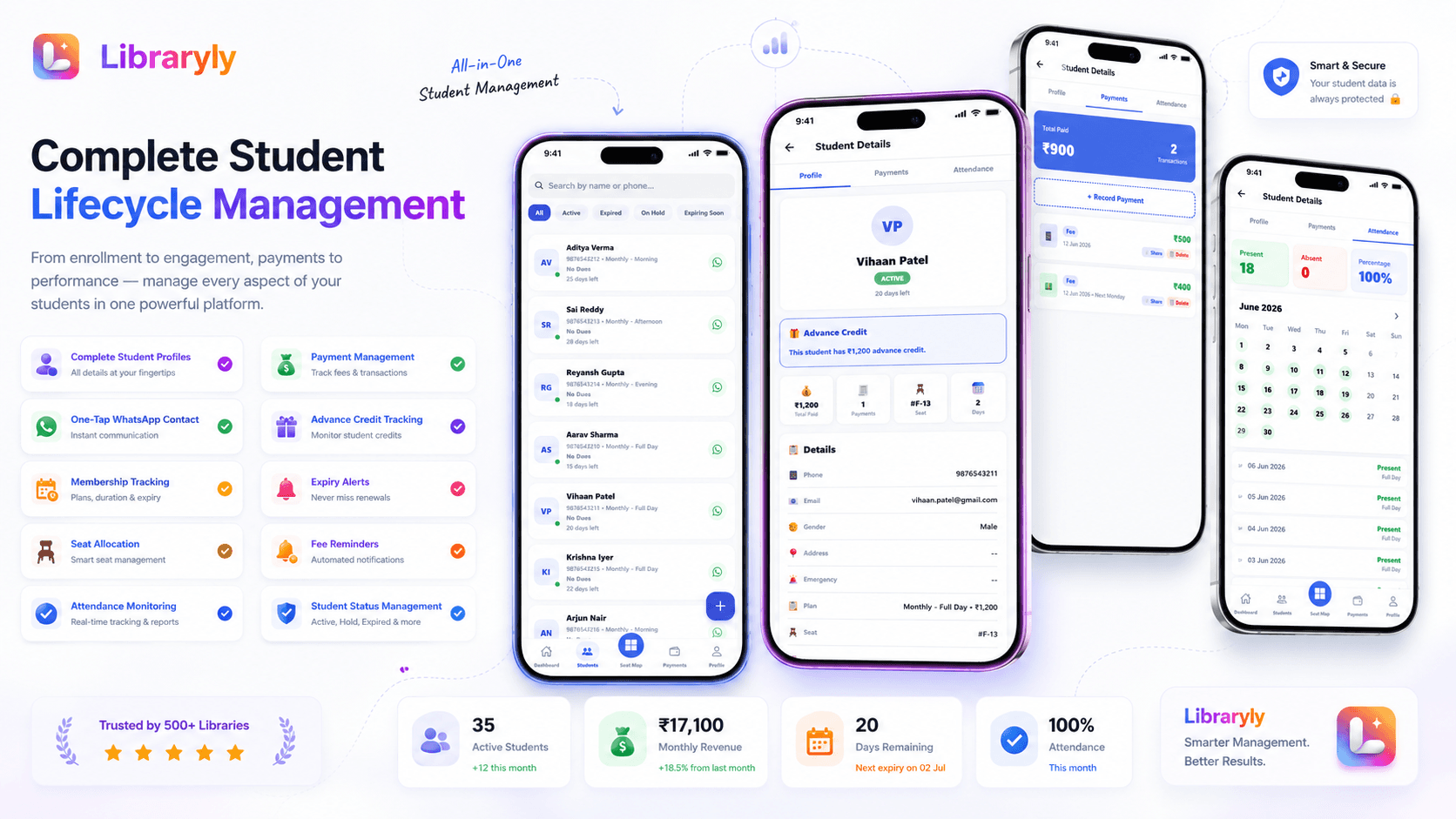 Libraryly Student App Landscape